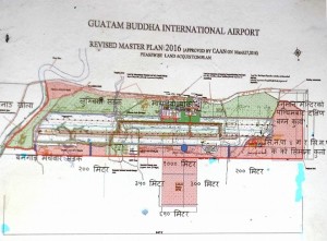 map of airport..