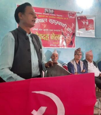 ‘सुकुम्बासी समस्याको स्थायी समाधान माओवादीले मात्रै गर्न सक्छ’-टंकमणी