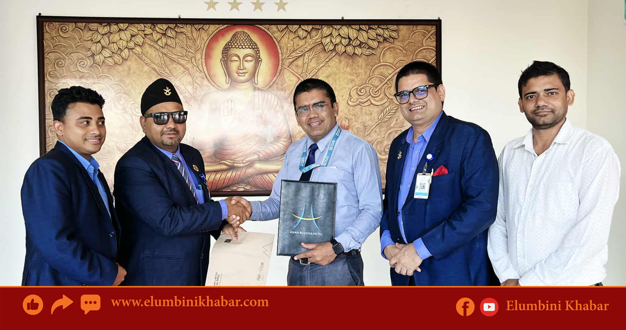भैरहवाको एसियन बुद्ध होटलमा एनएमबी बैंकका ग्राहकलाई विशेष छुट