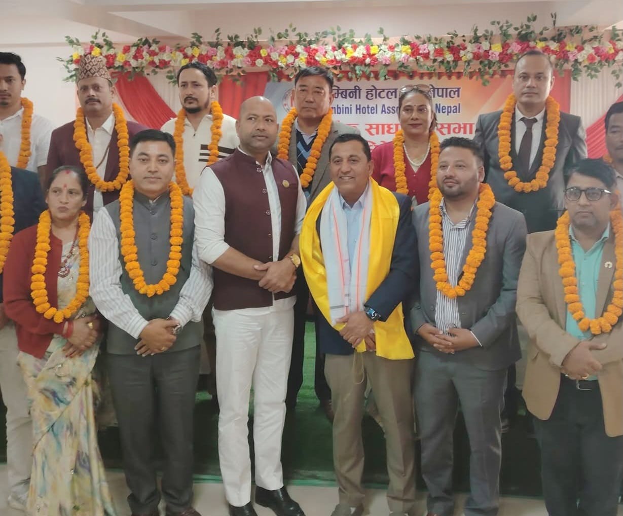 लुम्बिनीमा होटल संघ नेपालको चौथो अधिवेशन सम्पन्न  लीलामणि शर्मा नयाँ अध्यक्ष निर्वाचित